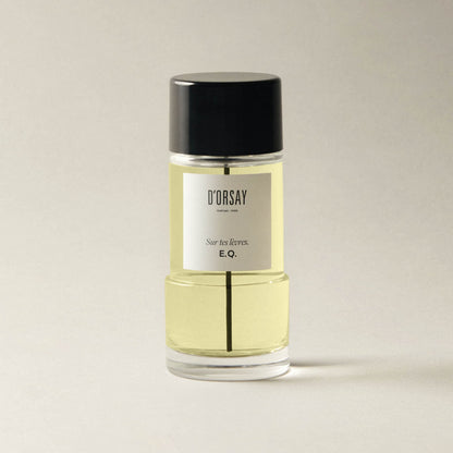 Sur tes lèvres. E.Q. - Eau de Parfum mixte Florale Musquée D'ORSAY.